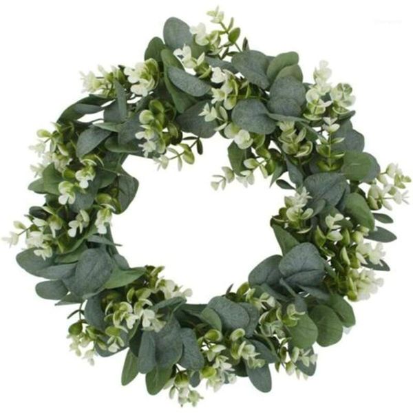 

eucalyptus wreath multicolor door ornaments wall ornaments christmas decoration portable1