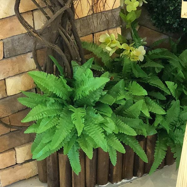 

decorative flowers & wreaths garden fake adornment grass green plant pot hanging row fern leaf persian leaves wall planted decor arranging