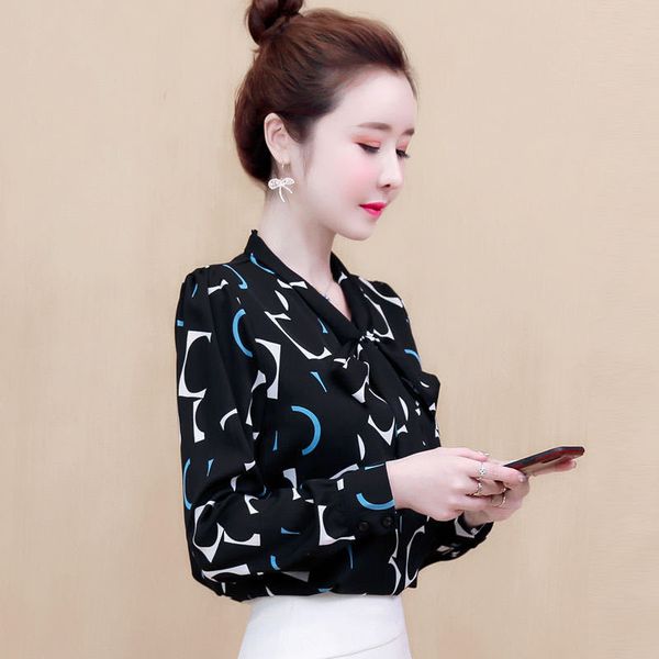 

2021 new women blouses fashion long sleeve down collar office shirt blouse shirt casual blusas femininas l495, White