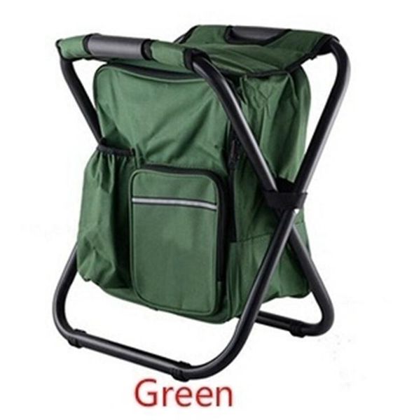 

2 in 1 outdoor camping folding backpack stool fishing chair portable hiking seat with cooler insulated double oxford cloth bbyxev alice_bag
