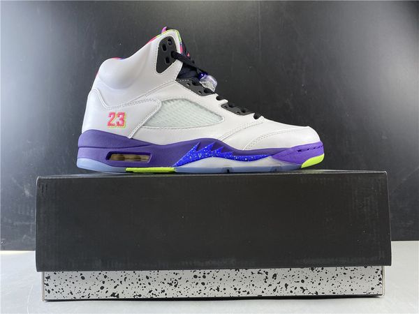

new men 5s basketball shoes 5 alternate bel-air designer trainers shoes sports sneakers with box