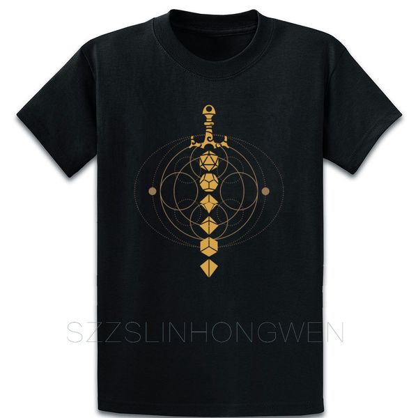 

golden dungeon armorys dice sword tablerpg novelty euro size over size 5xl funny designs summer style sport sweatshirt hoodie t shirt