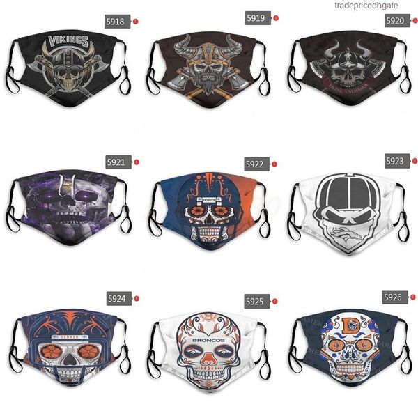 

masks personality women cotton and skull pm2.5 men mask factory price 12