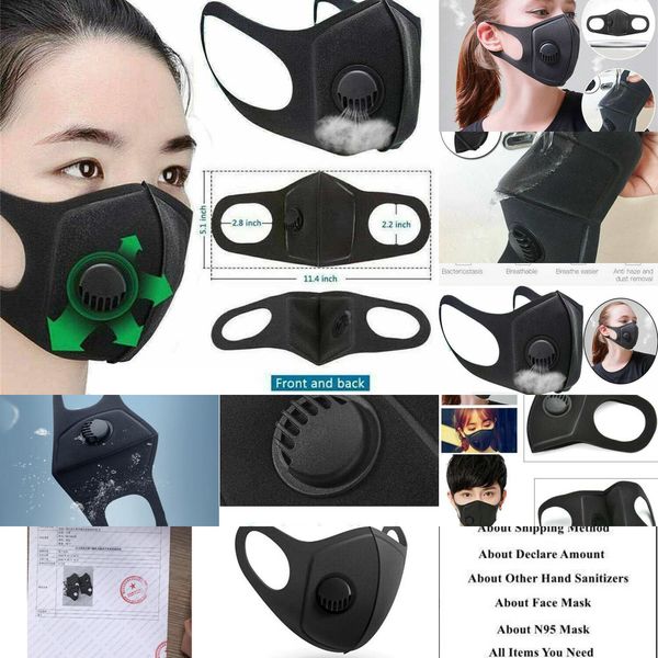 

valve face factory mask breathing dustproof sponge real mask washable reusable anti-dust fog pm 53km53km mfqz