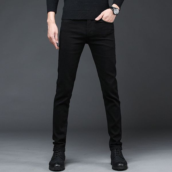 

autumn and winter youth jeans male 13 junior high school students 15 years old fashion 14 big 12 small feet 16 boys long pants, Blue