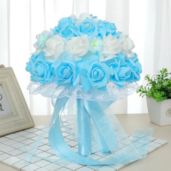 

artificial artificial flower bouquet rose flower bouquet wedding bridal