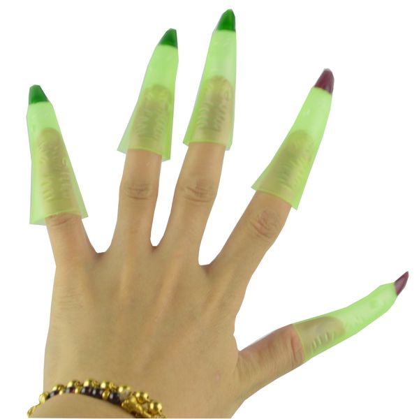 

halloween costumes prop costume gloves clothing devil gloves witch claws devil nail finger makeup ball nail set props jy7jh