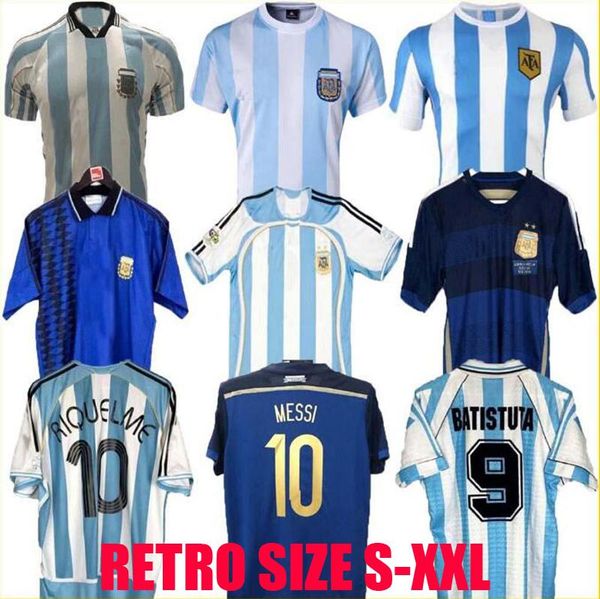 

1986 2014 argentina retro soccer jersey messi maradona caniggia 1978 1996 football uniforms batistuta 1998 riquelme 2006 1994 ortega crespo, Black;yellow