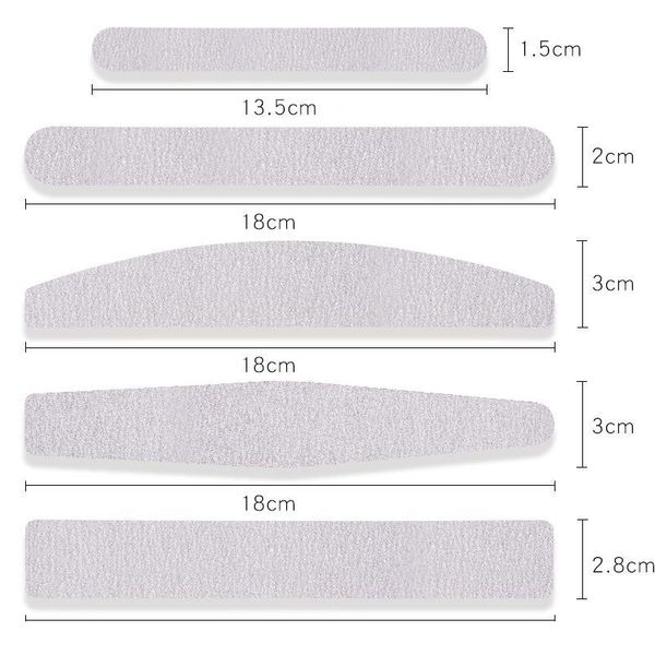 

nail files double sided buffers nail files professional for manicure nail art tool 100/180 file jllrta