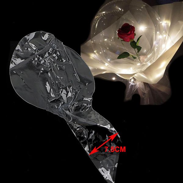 

20 inch wide mouth bobo ball rose bouquet set wedding birthday party bobo ball mother's day valentine's day romantic decoration