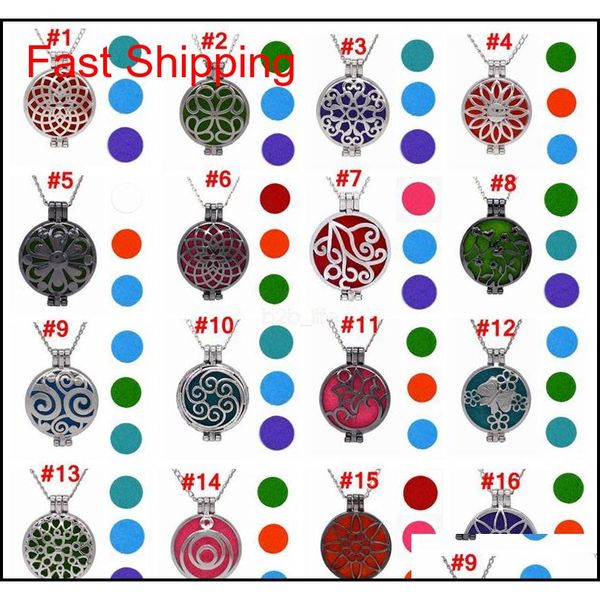 

hanging car perfume hollow pendant fragrance diffuser air freshner essential oil necklace decorations accessor qylnjw bde_home, Silver