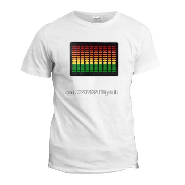 

men led equalizer sound activated luminescent 1 hoodie designers t shirts sweatshirt
