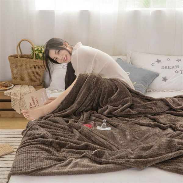 

super soft blanket bed sofa bedspread long shaggy warm bedding sheet large bedroom sofa sheet portable car travel warm covers