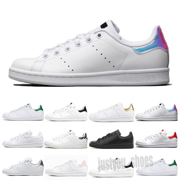 

2021 superstar 80s stan smith men women athletic shoes skate shoes 28 color rainbow splash-ink fashion shoes size 36-44 j33