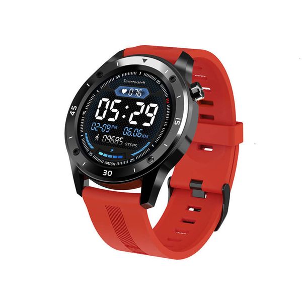 

2020f22 touch screen smart bracelet 1.3 inch silicone strap fashion heart rate meter step bluetooth wa