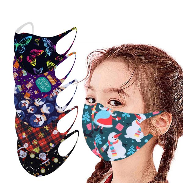 

christmas face mouth mask anti-dust protection kid masks washable anti-dust breathable outdoor cyling bicycle masks