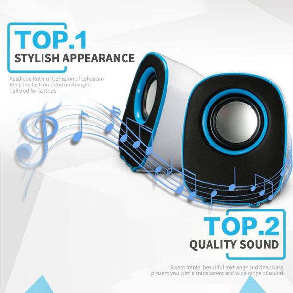 

usb portable deskwired small game speaker red and blue mini bass speaker professional space stereo for mp3 for mp4