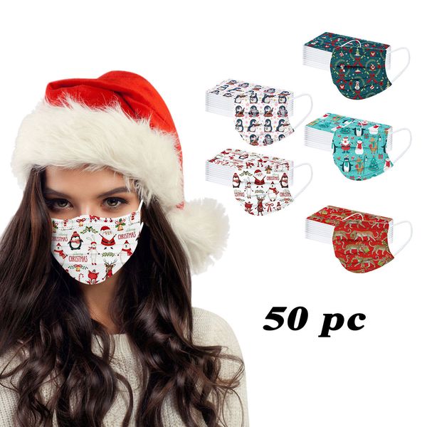 

woman with adults 202150pc design mouth mask christmas masks for protection halloween cosplay scarf caps