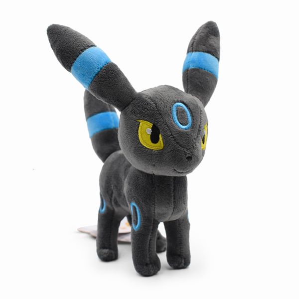 

standing shiny umbreon animal stuffed plush quality cartoon toy 23 cm