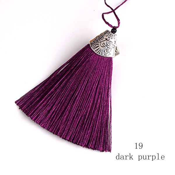 

2pcs lot 8cm fish mouth cap silk tassel fringe sewing bang tassel trim key tassels for diy embellish curtain accessories parts h jllrvw