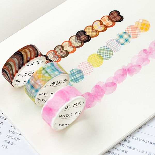 

5Pieces/Lot1Pc Color Circle Travel Series Decoration Special-Shaped Washi Masking Tape Scrapbooking Stationary Supplies 100pcs Mini Sti 2016