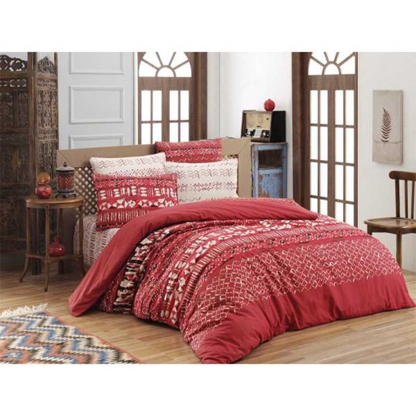 

bedding sets set %100 cotton pillowcase + duvet case flat sheet 160x220 breathable smooth comfortable zam20