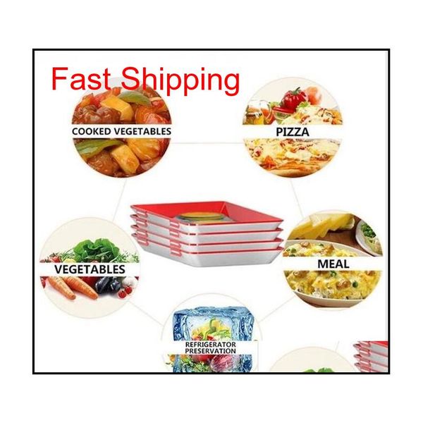 

vacuum fresh-keeping preservation tray storage container creative healthy food food sealed crisper lid kitchen qylipw bdesports