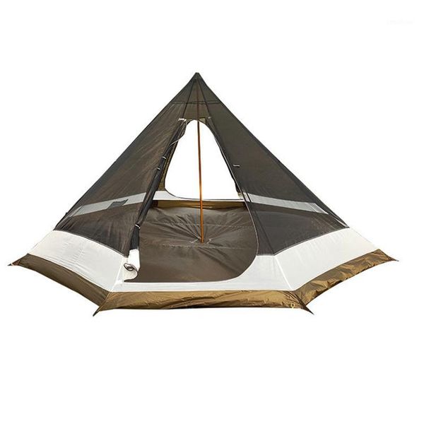

ultralight outdoor tent 3-4 person large camping teepee tent backpacking hiking tents1