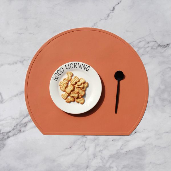 

new silicone tableware pad waterproof placemat table mat heat insulation washable durable for kitchen dining wmtqky comb2010