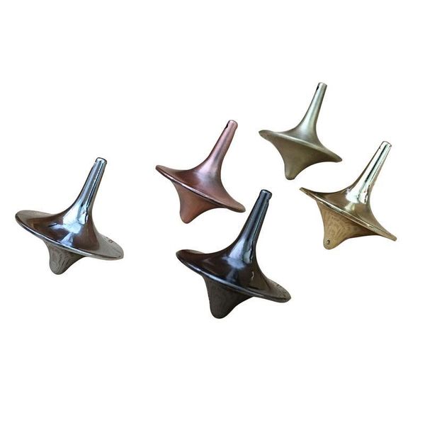 

new creative toy spinning multi color metal gyro great accurate silver spinning spinning toy for children wmtmks xhlove