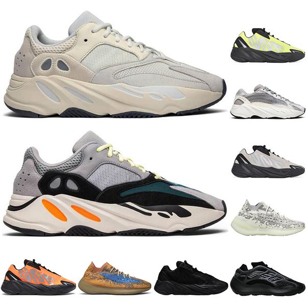 

2021 classics kanye west 700 wave runner tephra utility black 380 alvah azael sport sneakers women mens trainers outdoor breathable footwear, White;red