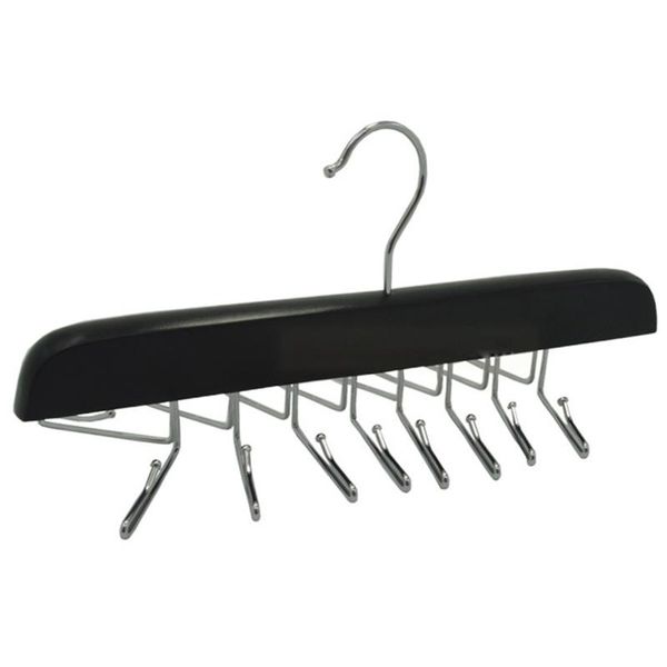 

wooden tie hanger 16 tie belt scarf closet wooden holder organizer belt rack hangers hook wardrobe closet storage supplies