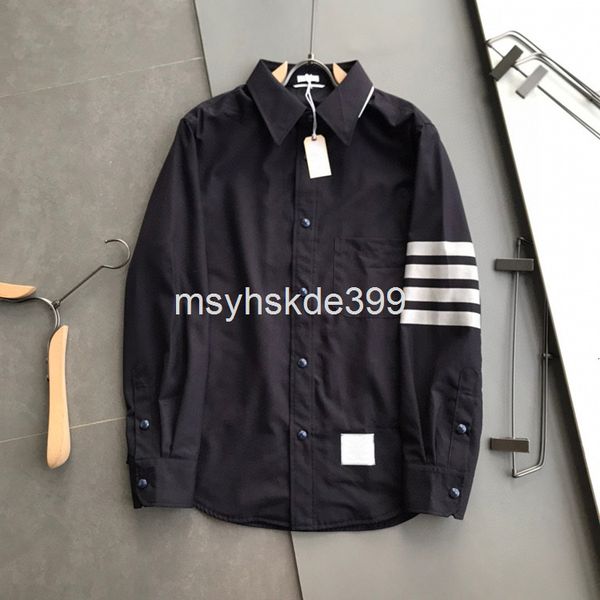

men's casual shirts autumn and winter men's long sleeved shirt striped wechat, White;black