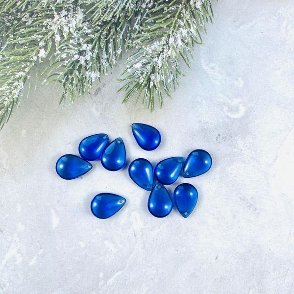 

10pcs drop crystal teardrop pendant glass smooth crystal beads chandelier lighting part hanging ornament home wedding decor h jllxad