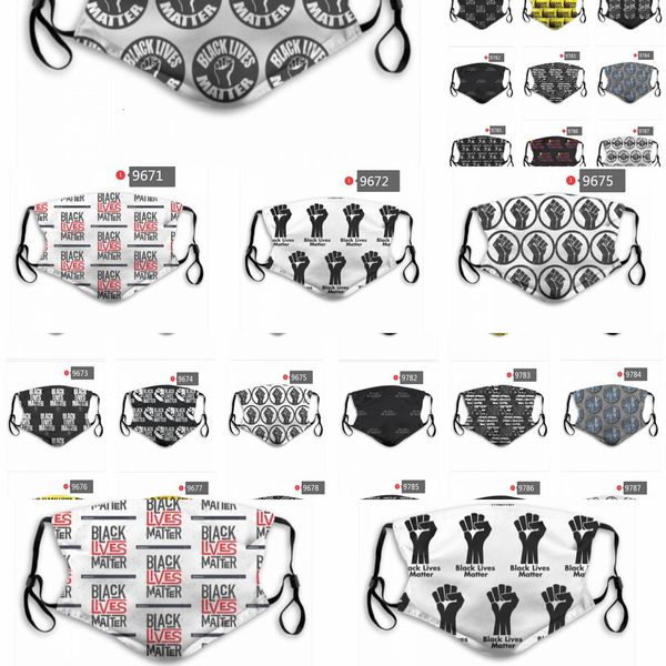 

cotton and hipping 2020 new women designer men masks american balck lives matter pm2.5 mas mu38 zb3w