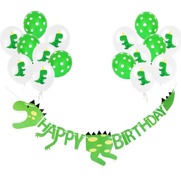 

supplies dinosaur balloons paper garland for kids boy birthday decoration jurassic world jungle party decor