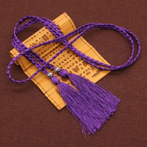 

5pcs polyester two head rope tape tassels home textile curtain clothing pendant craft tassels diy clothing decoration material h sqczmz