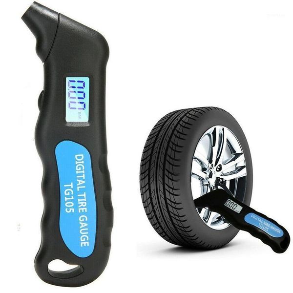 

digital car tire tyre air pressure gauge meter lcd display manometer barometers tester for car truck motorcycle bike1