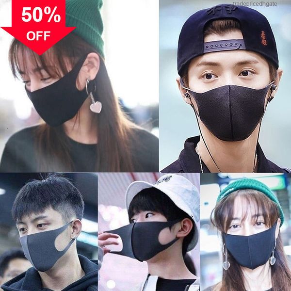

factory3zosgkbzg in ice dhl mask face stock anti maks pm2.5 cover kids dustproof washable mouth muffle reusable masks silk