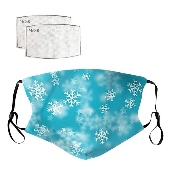 

2021 navidad mask snowflake designer maske washable print 12pcs maski bandage masque tissus lavable mascarillas sqcuog pingtoy