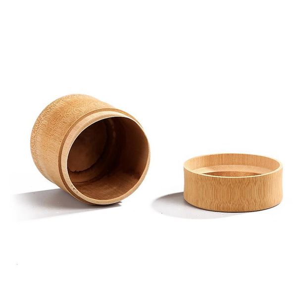 

бамбук круглый ручной чай матча канистра caddy организатор дело jar мини колонки для хранения box jllkkw garden_light