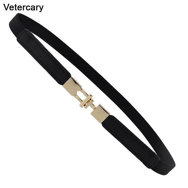 

cute deisgn belt thin cummerband red slim gold buckle mini waistaband balck elsatic cummerbunds dress decorate accessories girl jllsvy, Black;brown