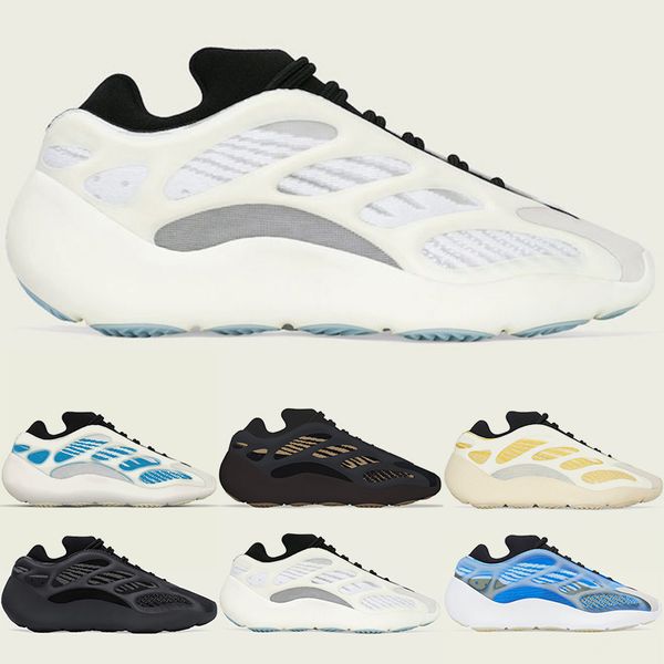 

kanye 700 v3 кроссовки мужчин, женщин 700v3 runner клэй браун kyanite сафлоровое alvah azael azareth мужские тренеров спорт sneaker, White;red