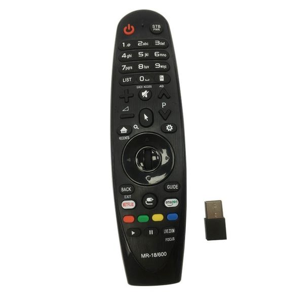

пульт дистанционного управления mr-18/600 подходит для lg smart tv magio remote mr-400g mr-500g mr650a mr18ba an-sp700 uh9500 uh8500