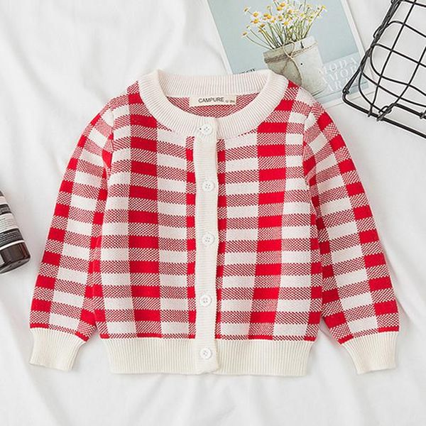 

осенняя клубника печать хлопок свитер топ детская детская одежда мальчики девочки вязаный кардиган свитер детская весенняя одежда jllbeg bde, Blue