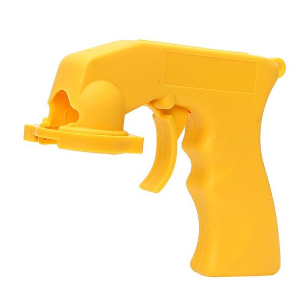 

leepee portable spray adaptor car-styling aerosol spray gun locking collar handle with full grip trigger car care paint gun