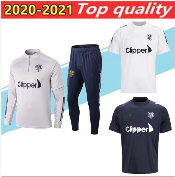 

20 21 leeds soccer jerseys rodrigo koch costa alioski 2020 training suit phillips bamford mentraining football shirt thailand, Black