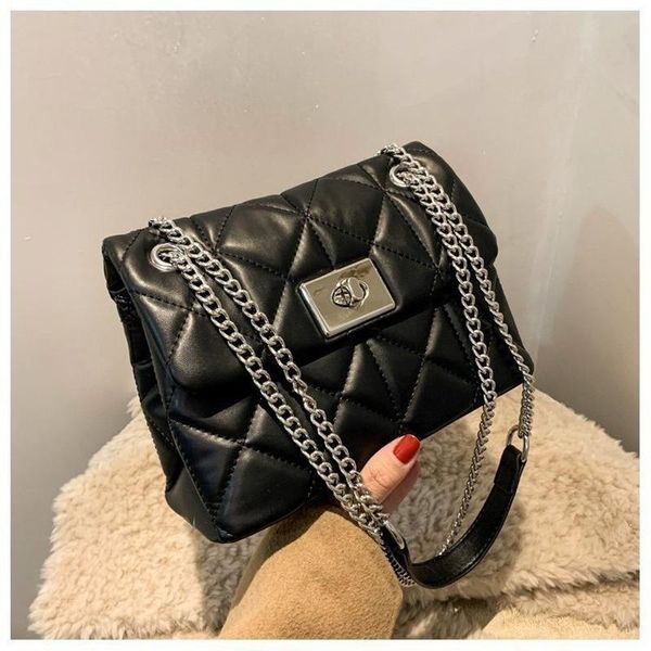 

high-quality fashion chain shoulder bag 2021 new korean version ladies korean version diamond bag fashion net red diagonal