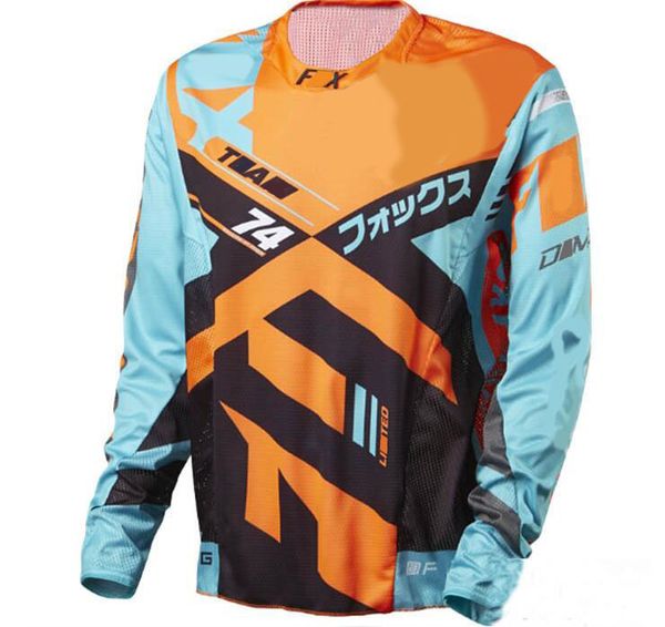 

2021 new tide brand speed surrender outdoor riding long-sleeved polyester quick-drying men's jacket mountain bike racing suit customiza