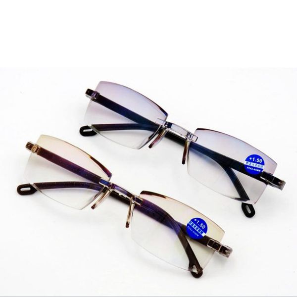 

blue reading men anti ultralight light rimless computer eyeglasses presbyopia for women antiblue glasses +1.5 +2.0 +2.5